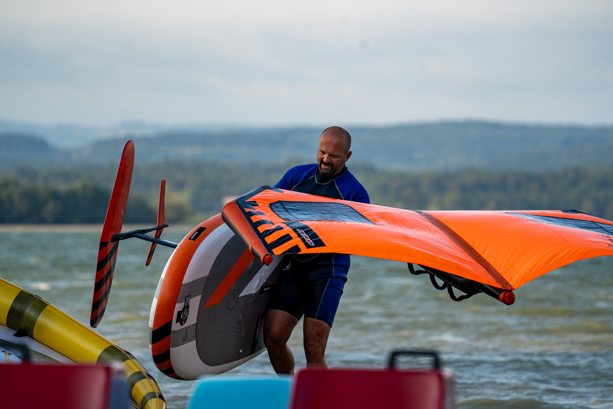 wingfoiling kurz berzdorfer see 1 gol wing